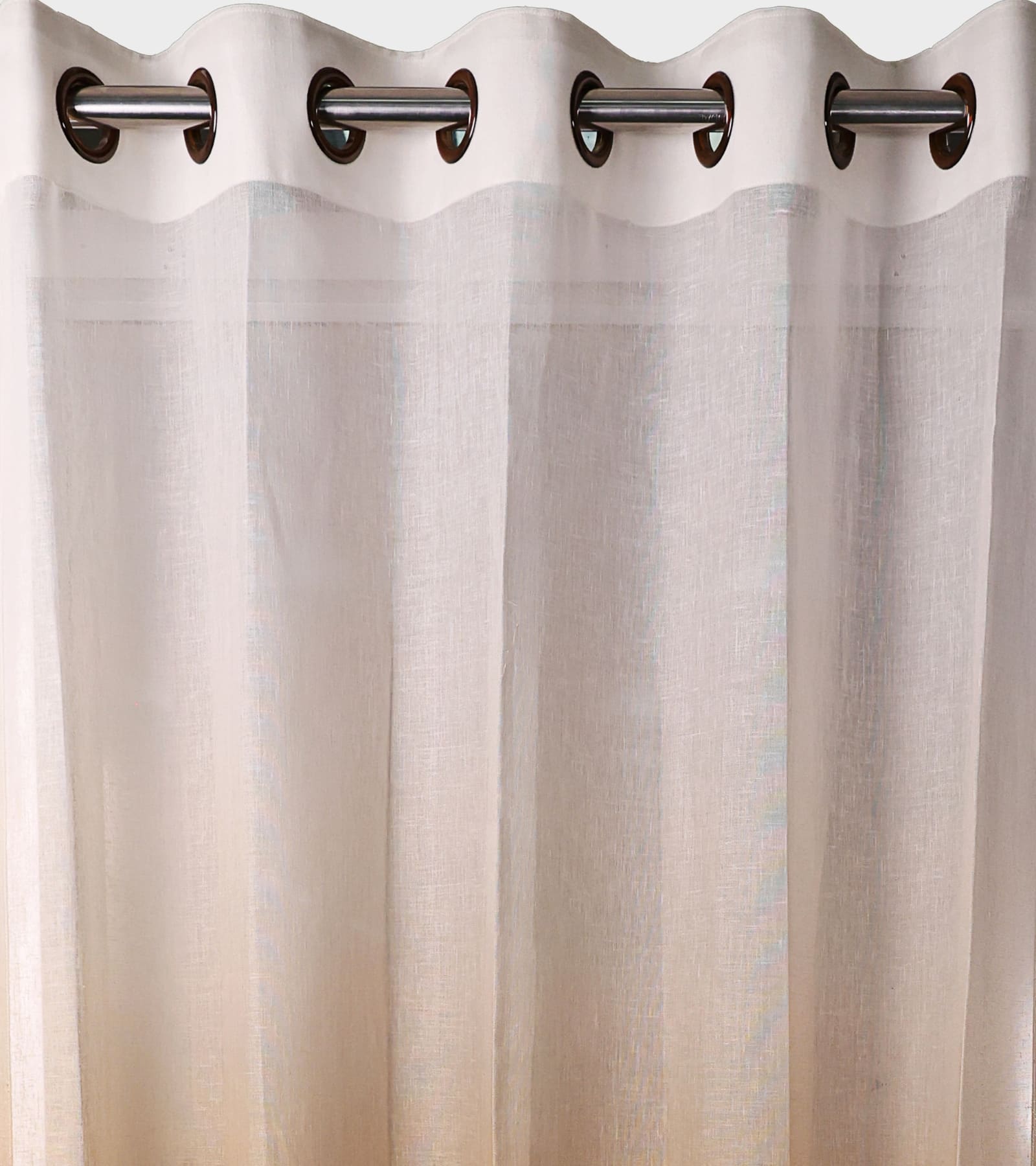 Galaxy Sheer - Sr.No : 19 Design : Atmosphere Denmark Shade : Paprika