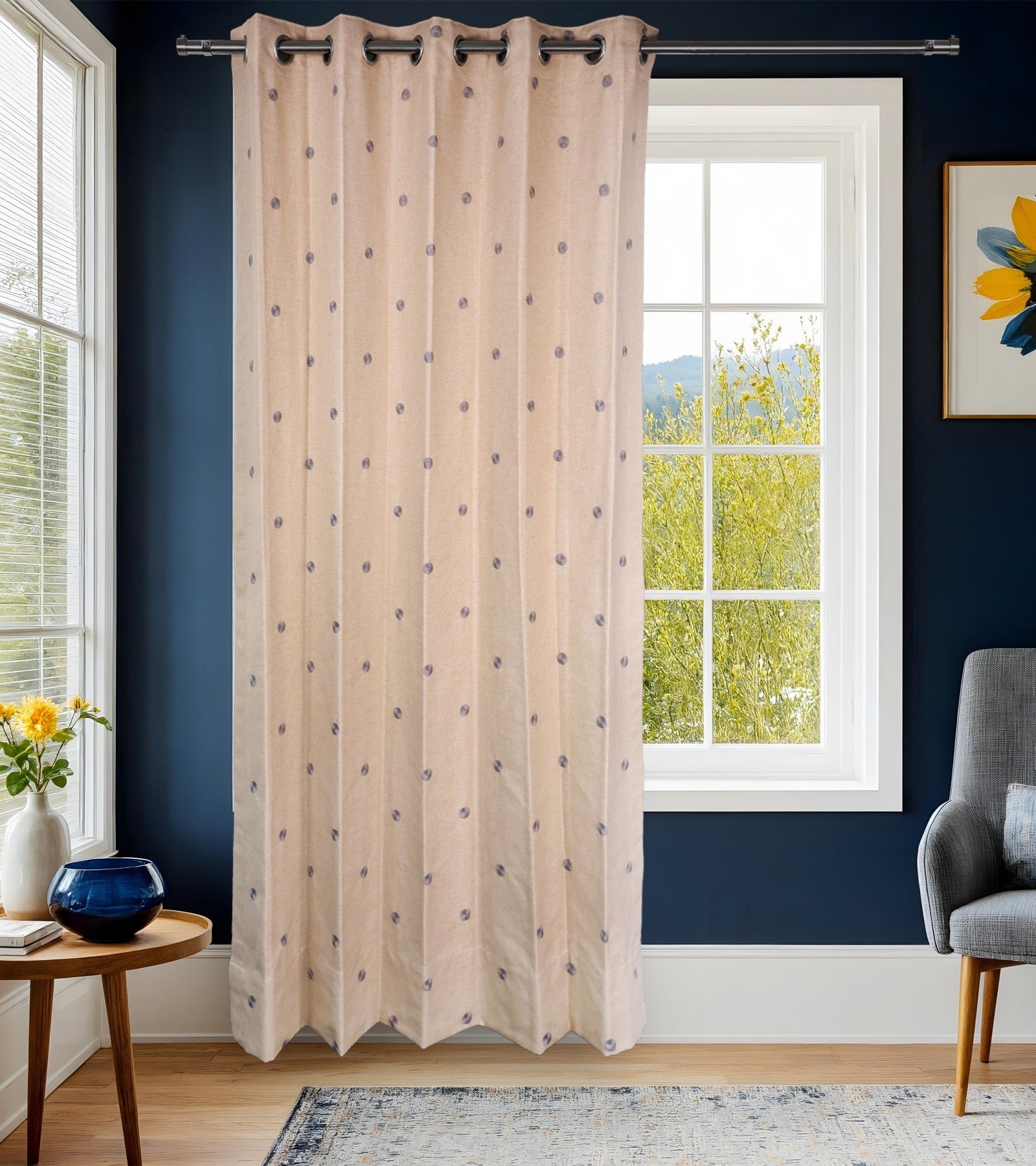 Rustic Oasis - Design : Circle - Quality :Bratford - Colour :D Grey Sr.No : 08